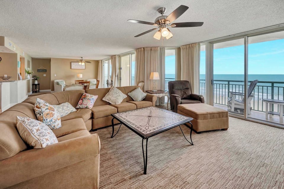 Stylish Living Room w/ Amazing Views 🌊✨
