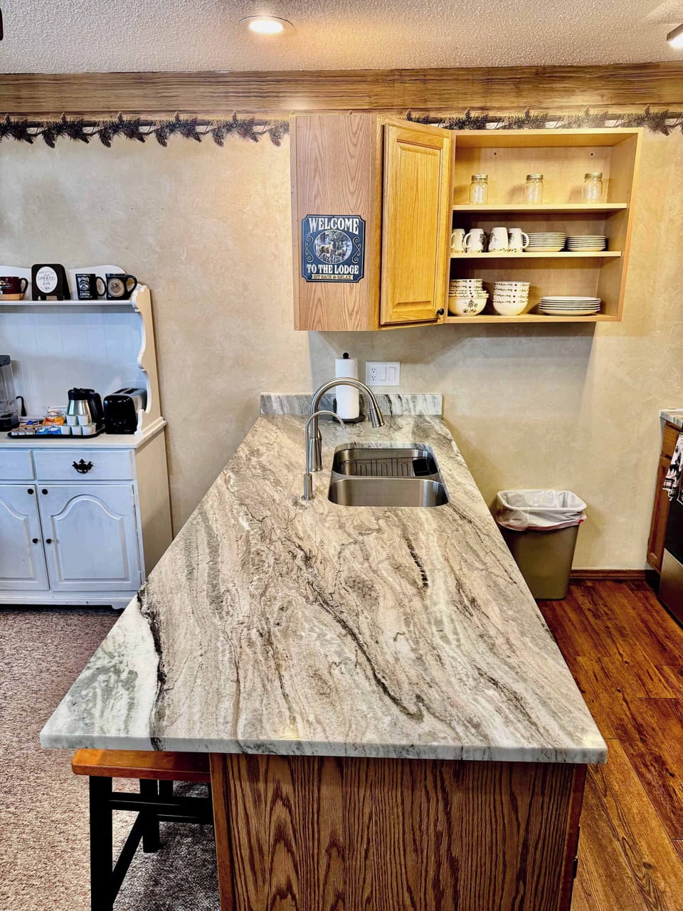 Beautiful granite counter tops