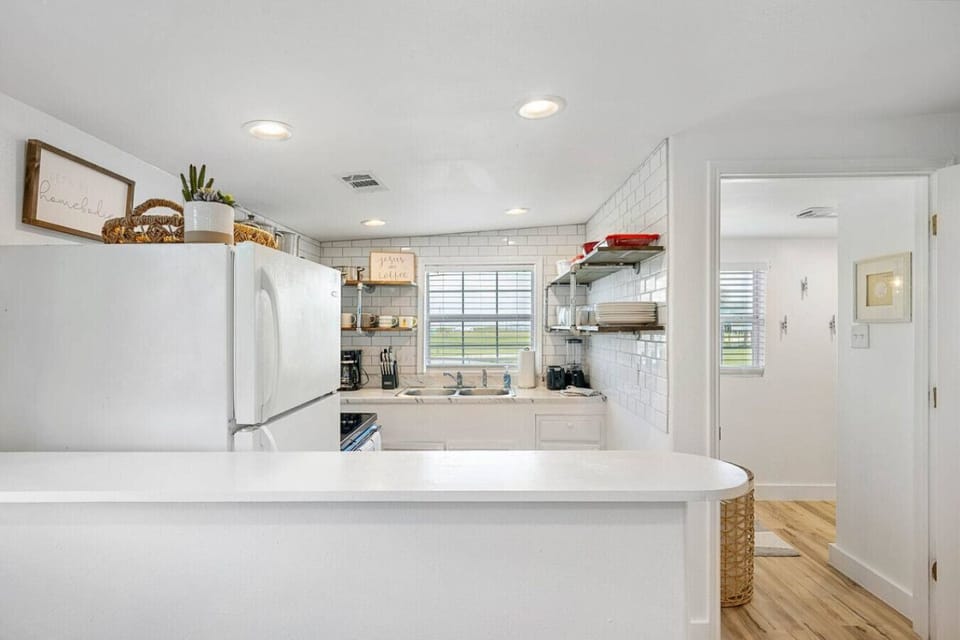 Another angle of the kitchen