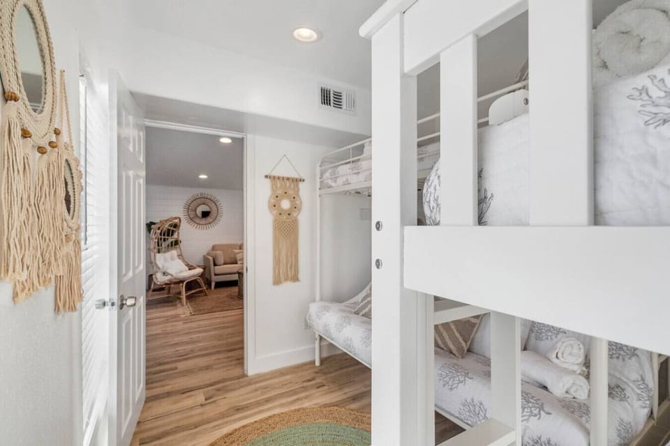 Imagine drifting off to sleep in this bedroom
