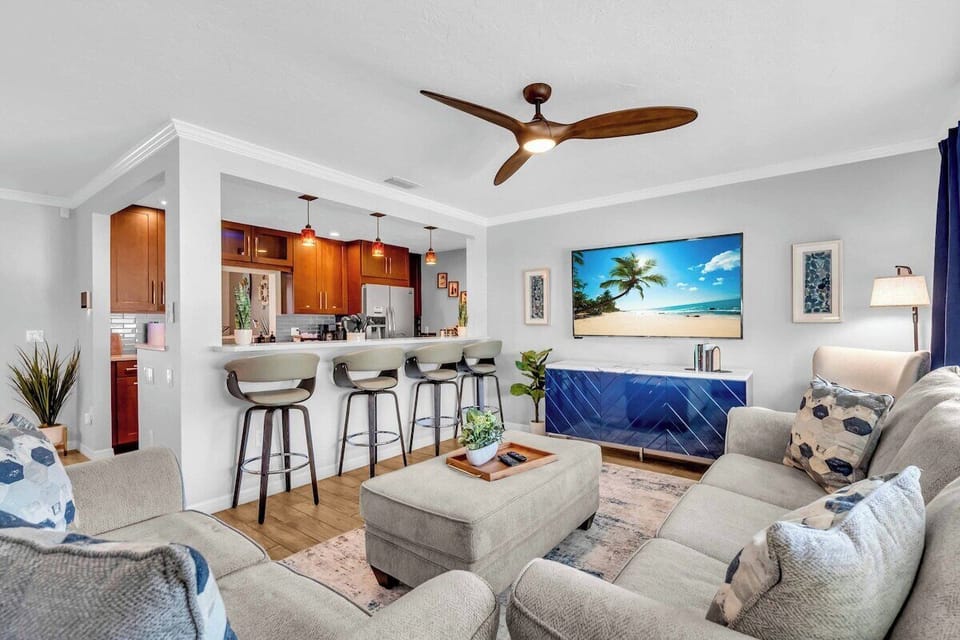 Settle in for a relaxing time during your getaway! The open floor plan is great for everyone to feel connected!