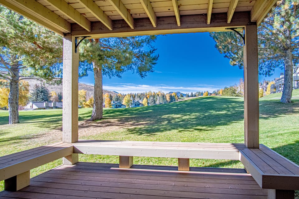 Enjoy sweeping vistas of the Elkhorn Golf Course and the mountains from the master bedroom deck—an ideal spot to relax and soak in the scenery.