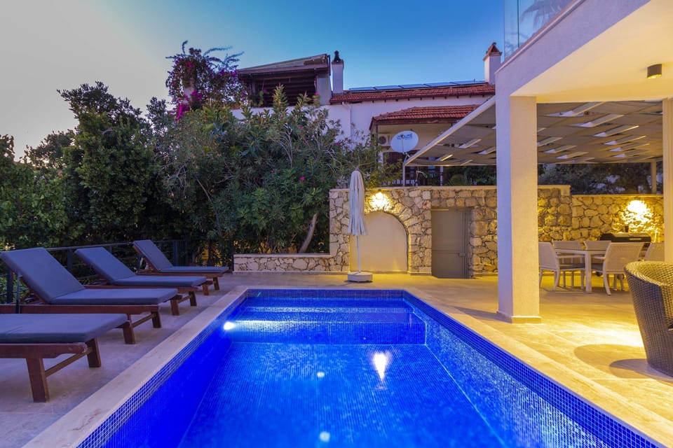 Enjoy effortless flow from villa to sunny pool terrace
