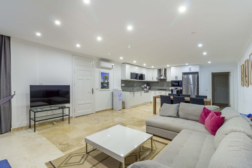 Spacious open plan living