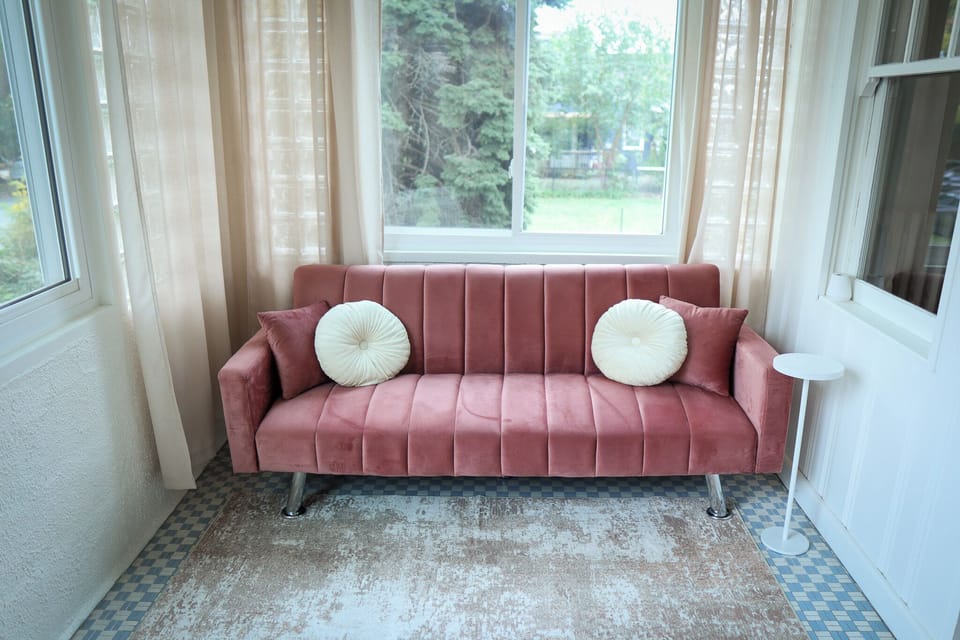 Sun room (not insulated, space heater available)