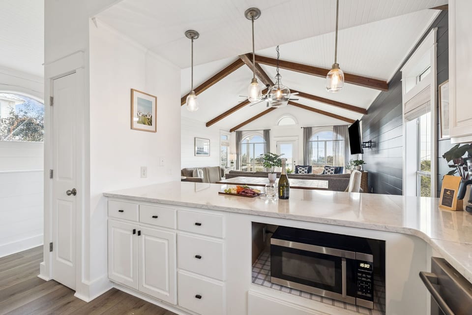 Keep everyone in on the conversation with the open concept