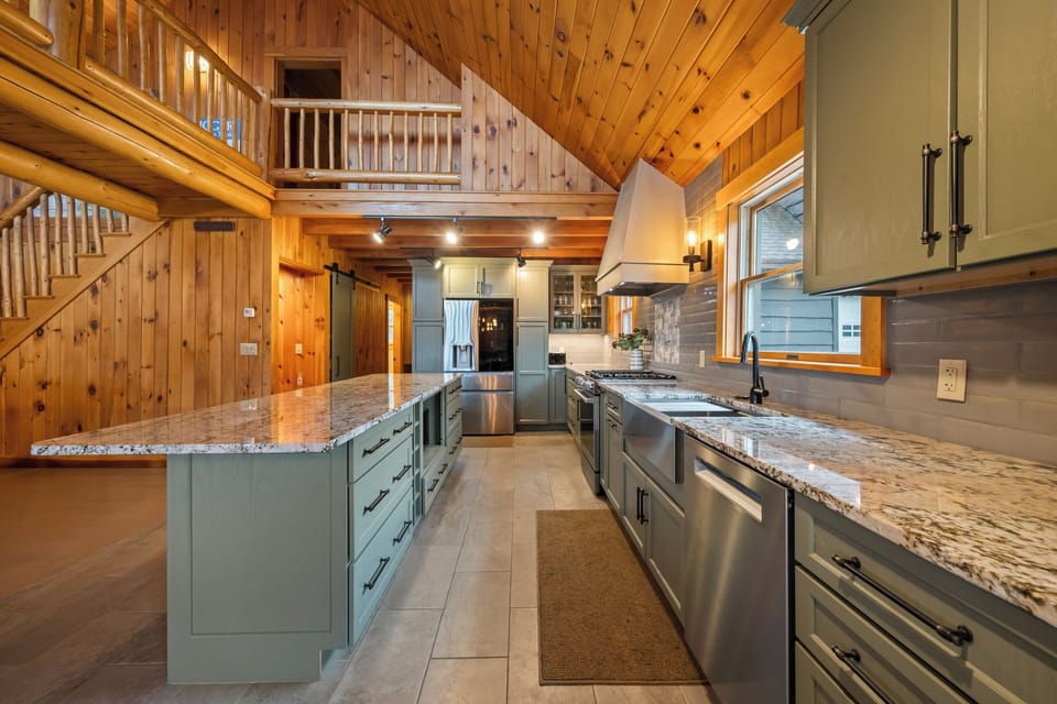Fully equipped kitchen