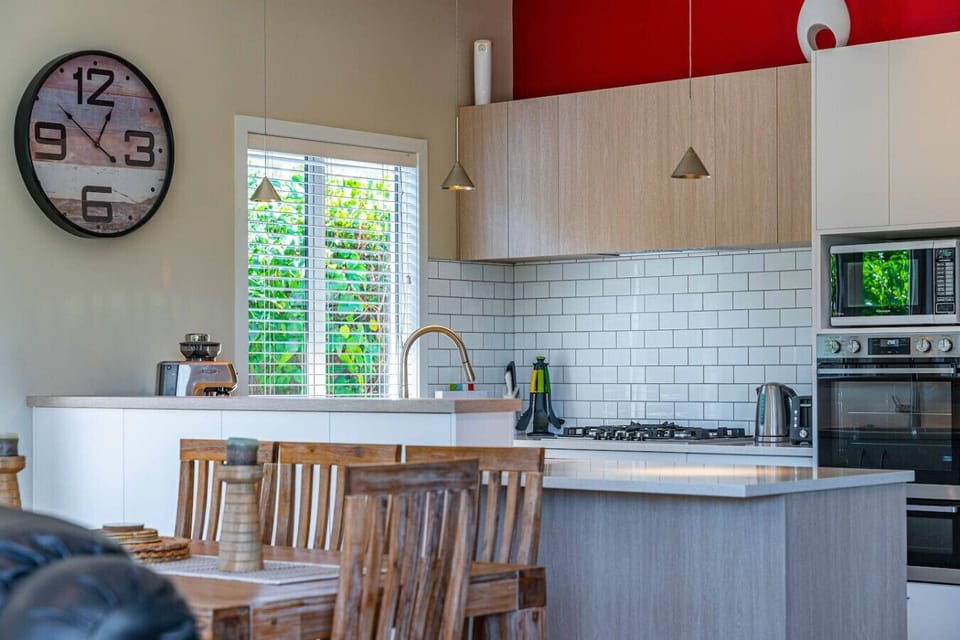 Dining and kitchen