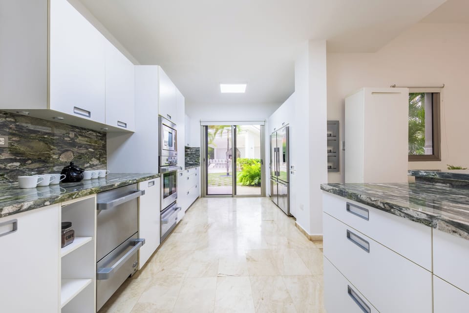 Villa, Golf View | Private kitchen | Electric kettle, toaster, highchair