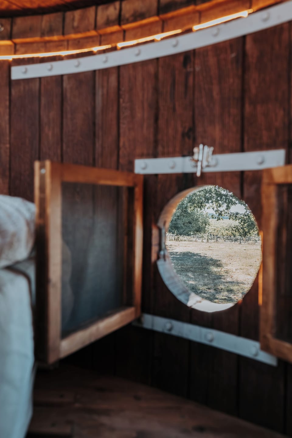Superior Cabin, Vineyard View | Blackout drapes, soundproofing, iron/ironing board, free WiFi