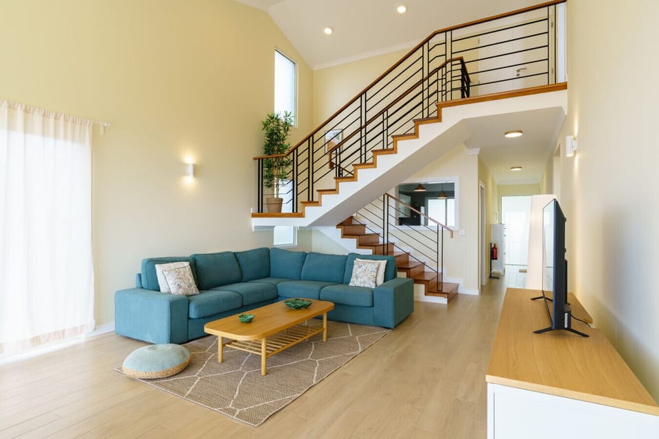 Bright interiors with sea views, ideal for families.