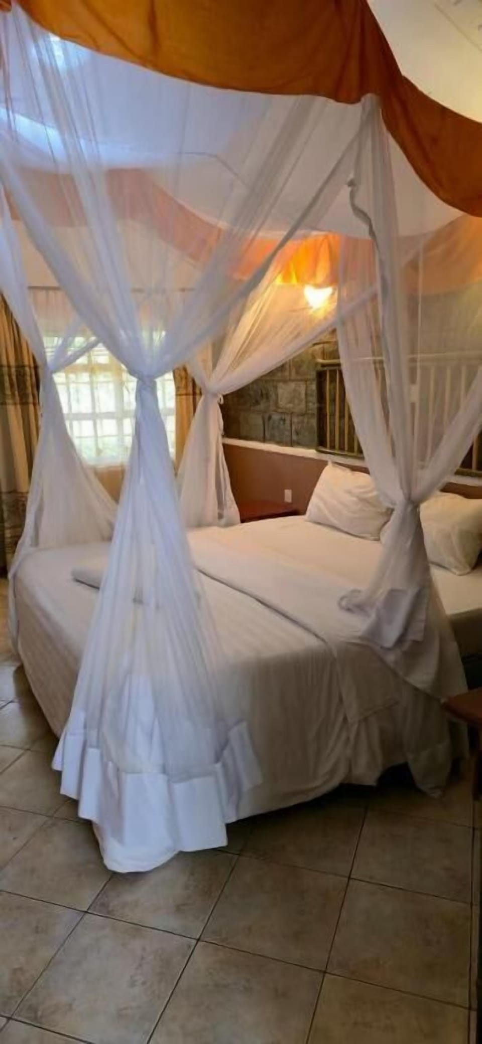 Deluxe Double Room, Garden View | Desk, laptop workspace, iron/ironing board, free WiFi
