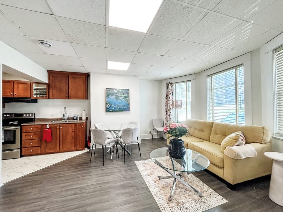 Open concept main floor
