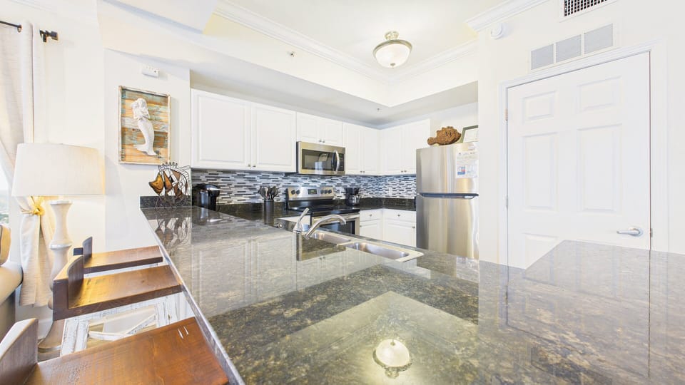 Kitchen equipped with all the cooking essentials