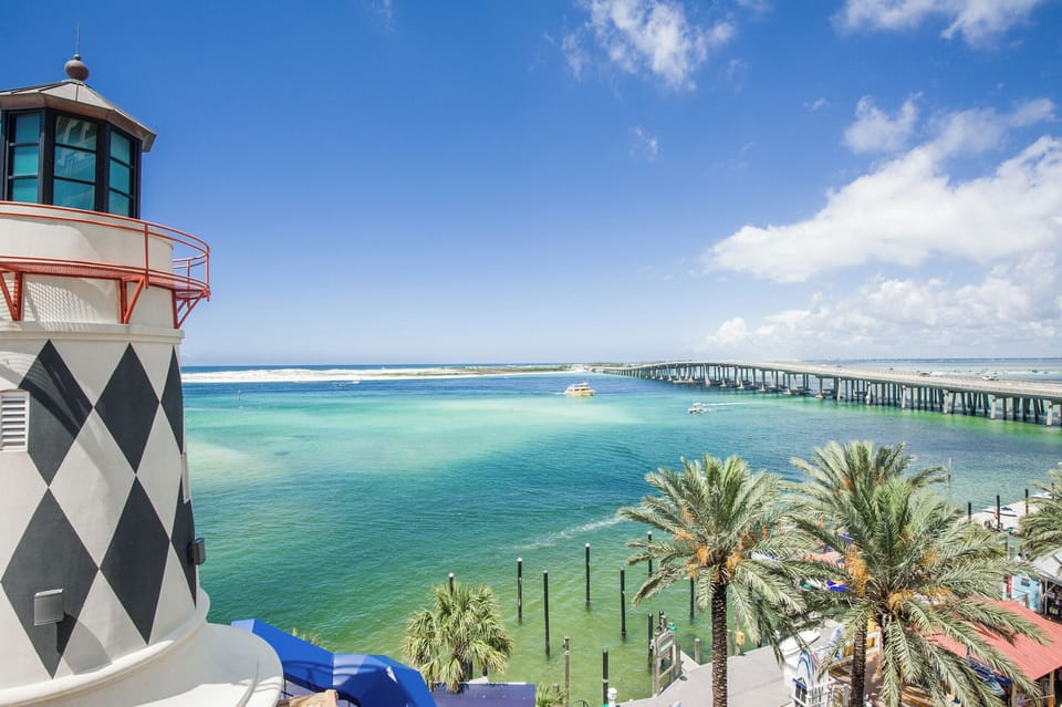 Views of Destin Harbor from Emerald Grande 