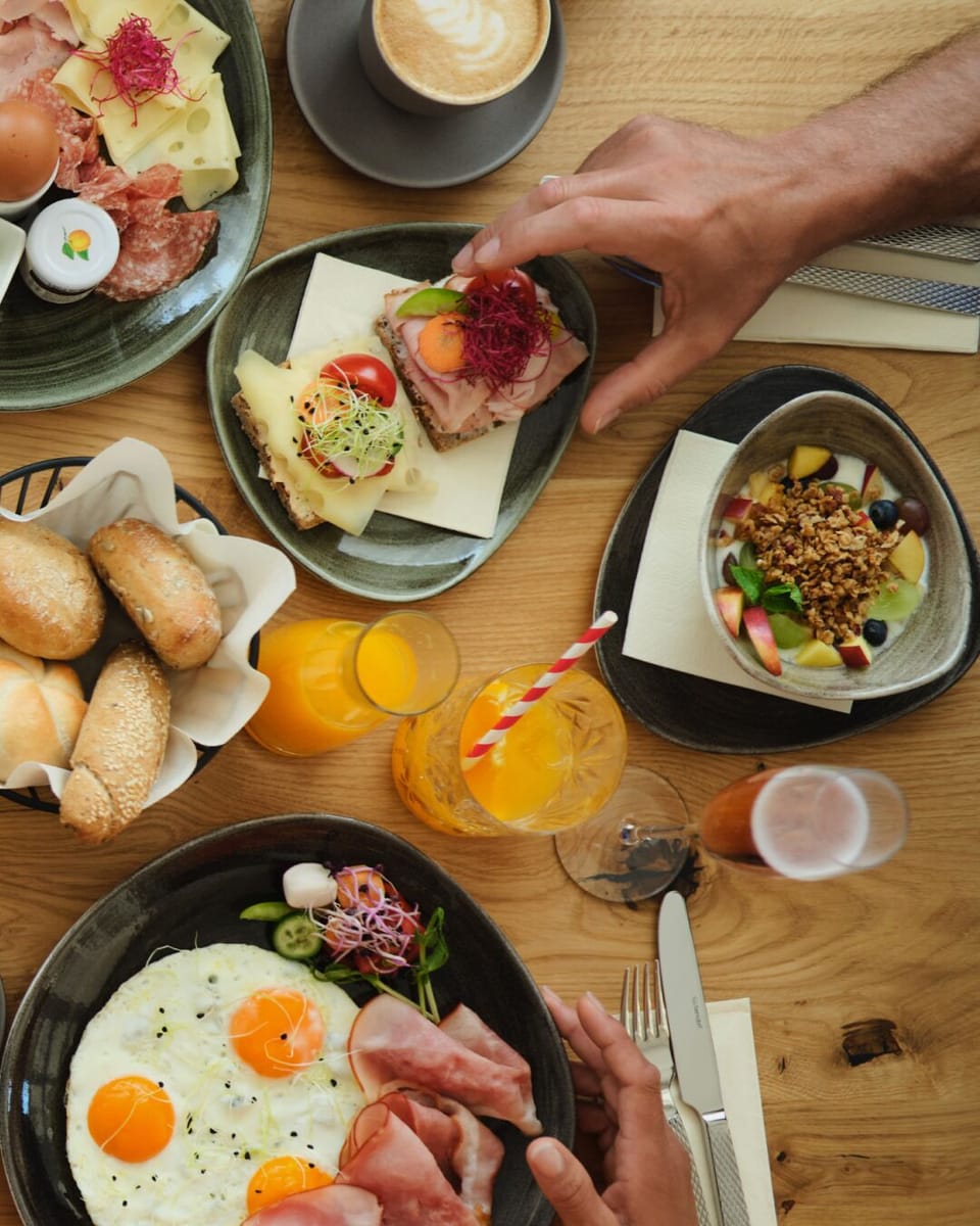 Daily cooked-to-order breakfast for a fee
