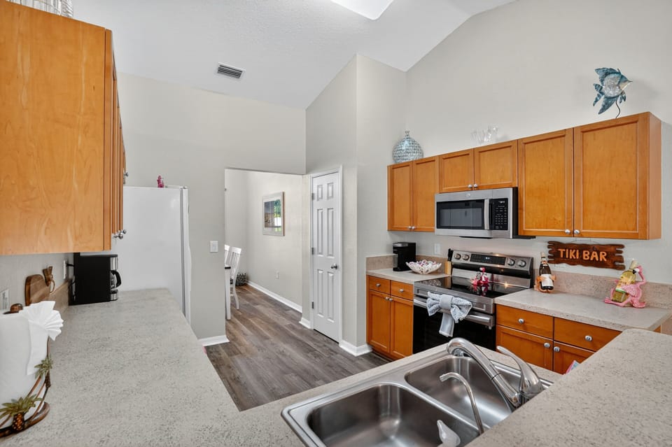 Indoors, Floor, Flooring, Kitchen, Appliance