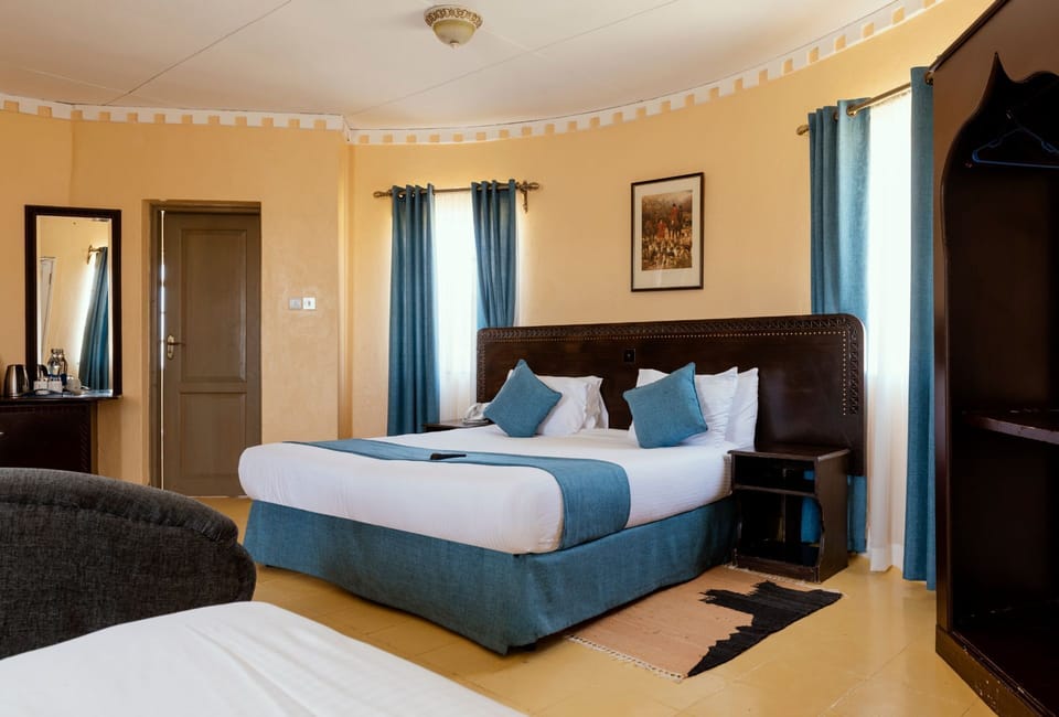 Double or Twin Room, Multiple Beds, Non Smoking, Housekeeping | Desk, laptop workspace, cribs/infant beds, free WiFi
