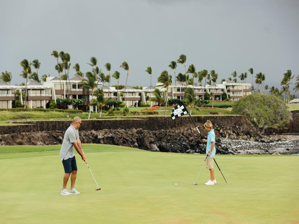 Mauna Lani is home to world-class golfing along the Kohala Coast.  Play one of the most photographed golf holes in the world!