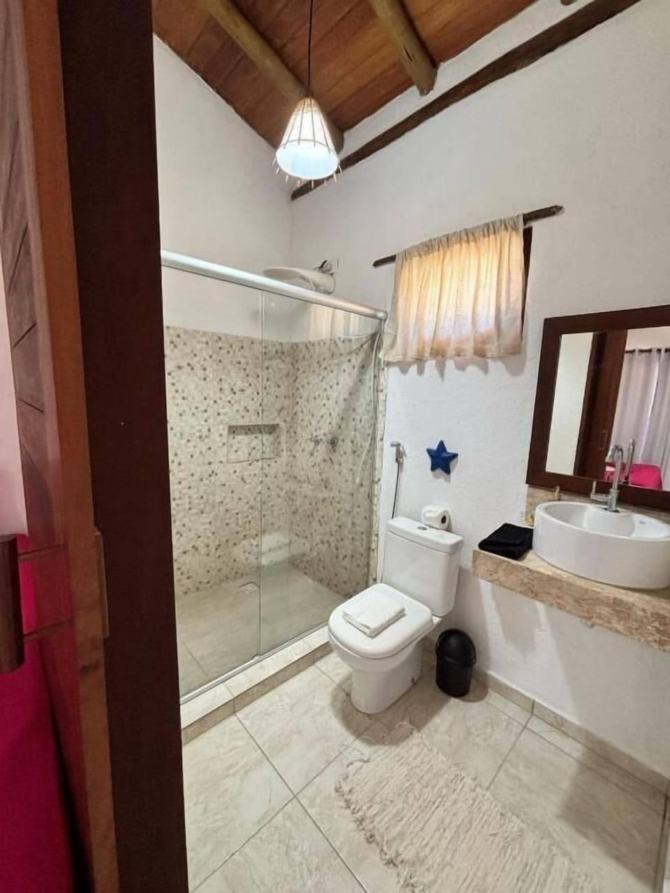 Comfort Triple Room, Balcony, Courtyard View | Bathroom