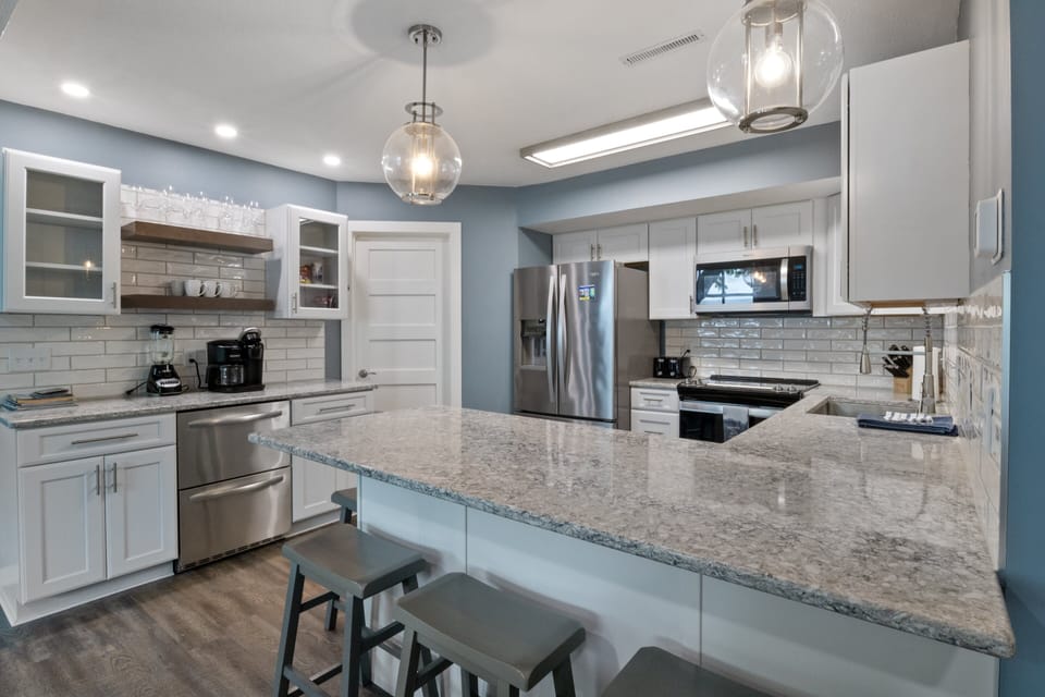 Condo, Multiple Beds, Patio (Castaway Cove Unit 3) | Private kitchen
