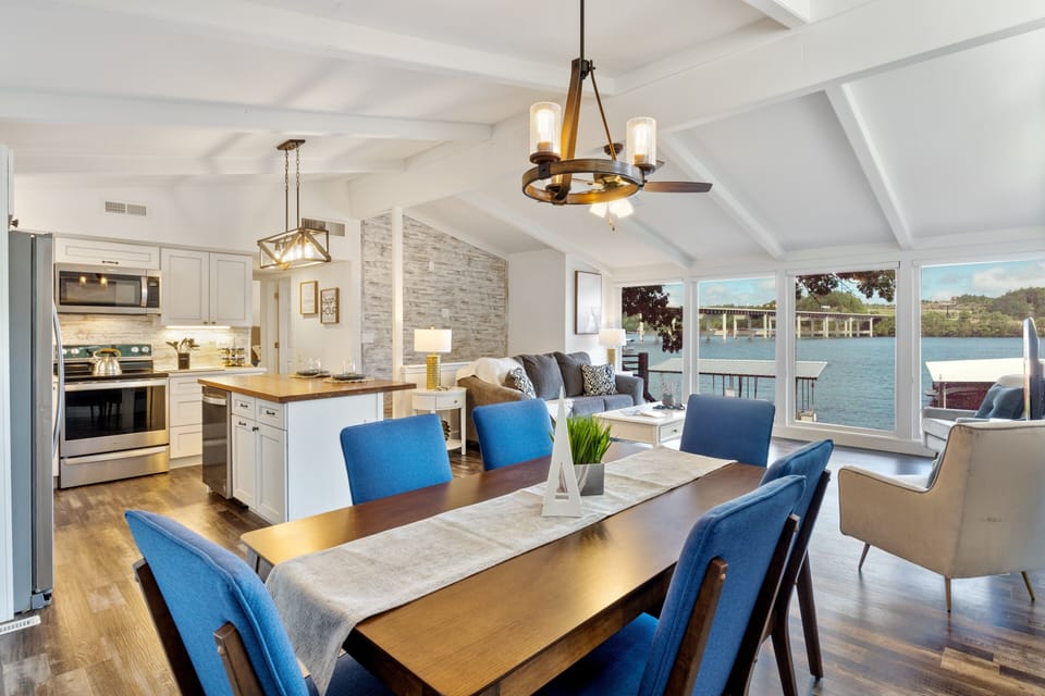 House, Multiple Beds, Patio (Ozark Family Fun) | Private kitchen