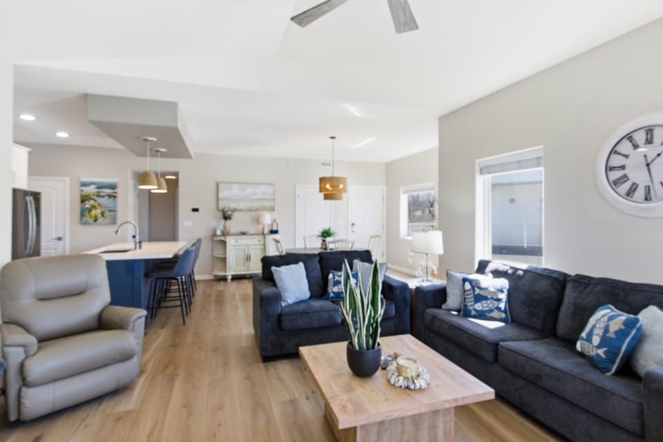 Condo, Multiple Beds, Pool Access (High Tide Hideaway) | Living area