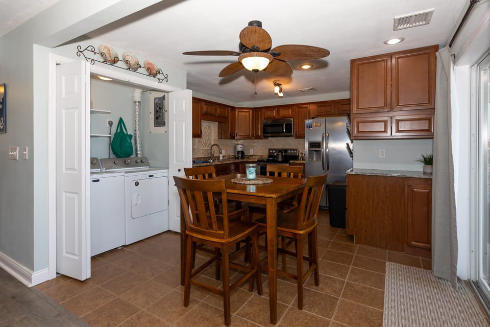 Condo, Multiple Beds, Patio (BYOB Getaway) | Private kitchen