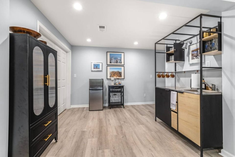 Cozy kitchenette ready for meals, snacks, or your morning coffee.