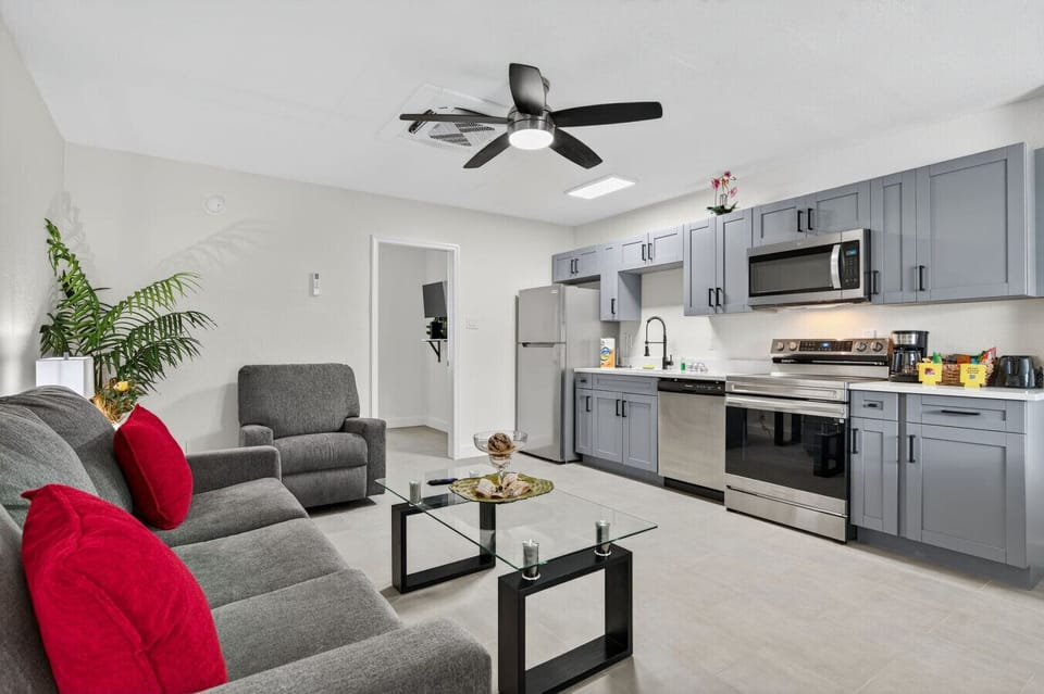 Comfortable lounge seating perfect for movie nights or relaxing after a day out.