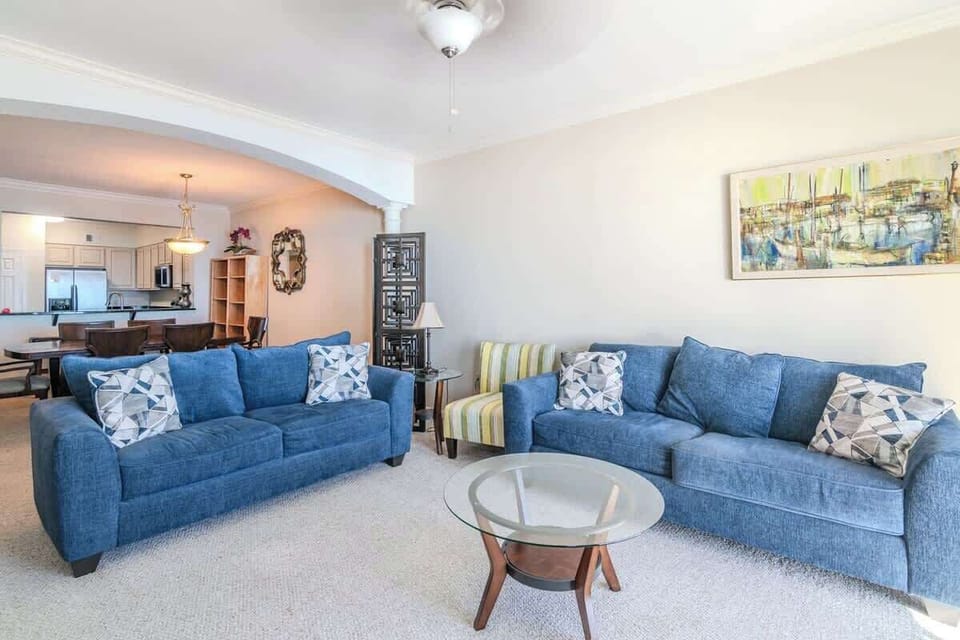 Condo, Multiple Beds, Beach View (Legacy Tower I 1104) | Living area