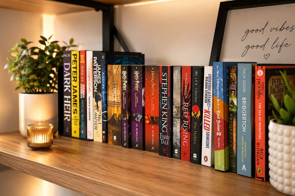 Take a moment to relax! Enjoy our little bookshelf with stories for every mood.