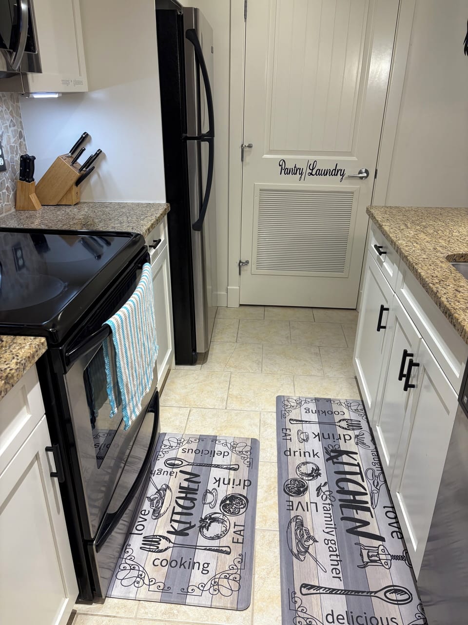 Comfort in the kitchen.