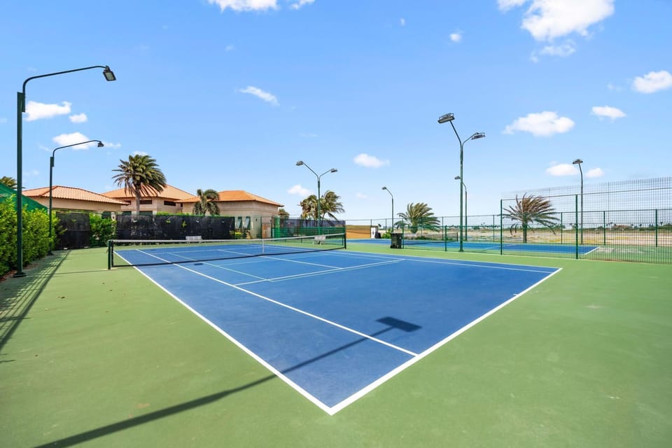 Take advantage of our well-maintained tennis courts,