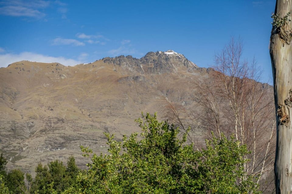 Breathtaking views of mountains and lake right from your window!