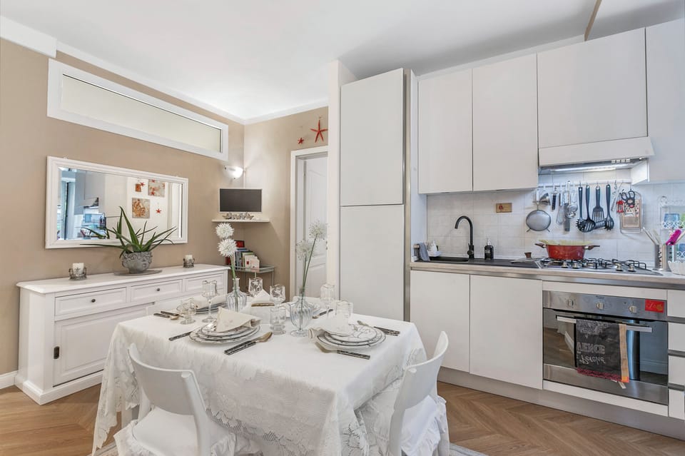 Kitchen and dining area