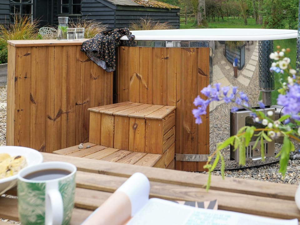 Hot tub | The Stables - The Firs Suffolk, Cratfield, near Laxfield