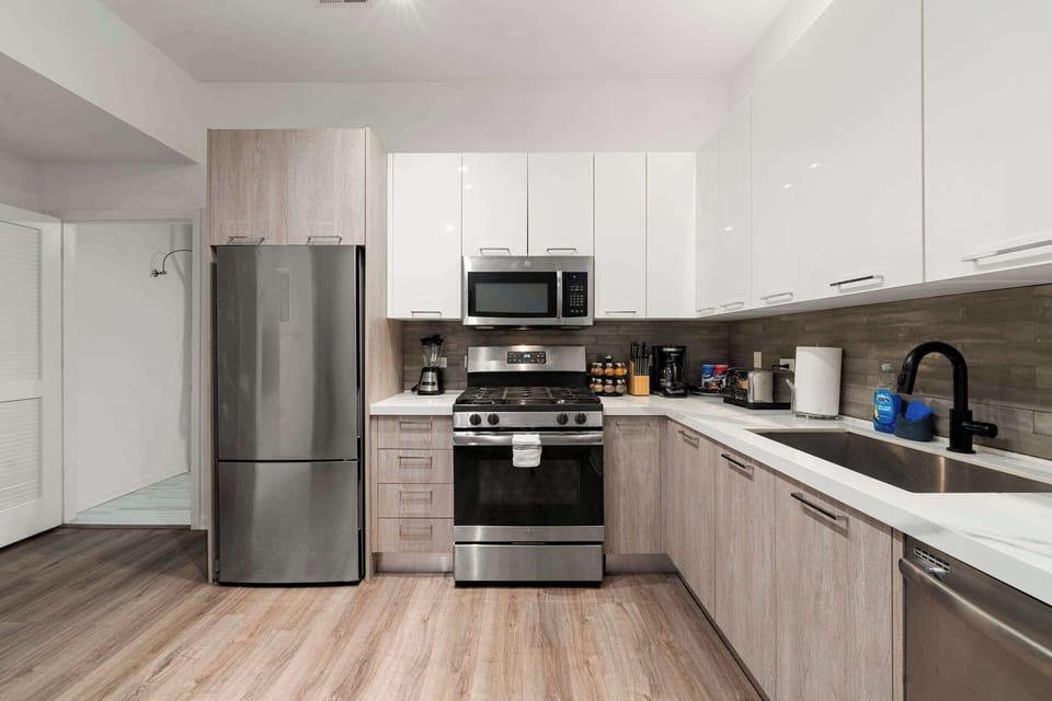 Convenient meal prep space