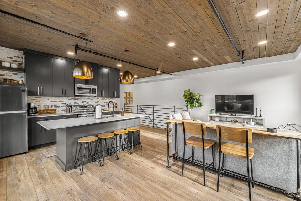 Kitchen island- upstairs