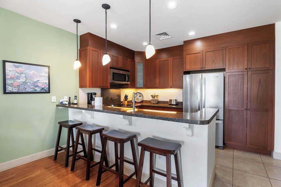 Condo, Multiple Beds, Lanai, Golf View (Halii Kai 3D) | Private kitchen
