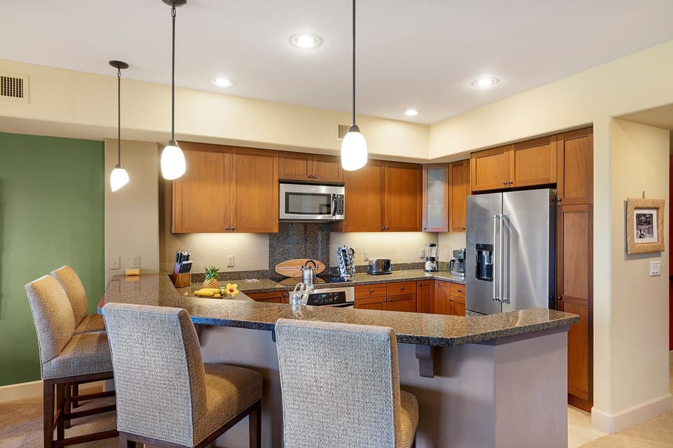 Townhome, Multiple Beds, Lanai, Ocean View (Halii Kai 8G) | Private kitchen