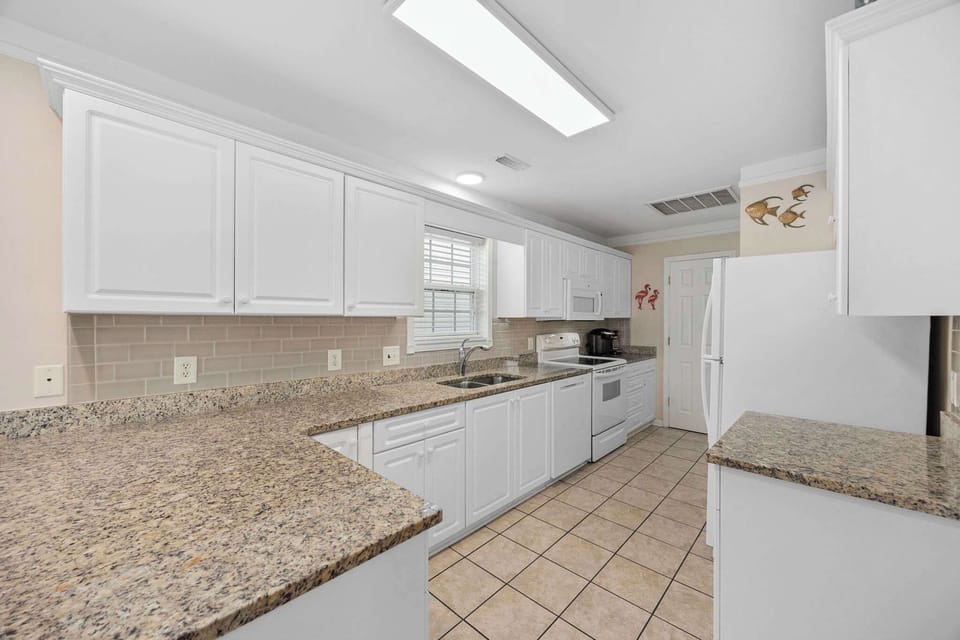 Plenty of counter space.