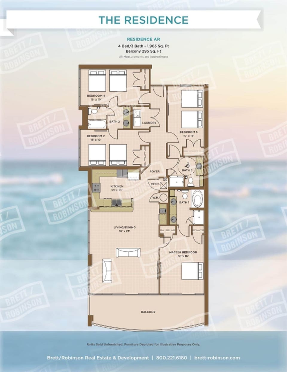 Condo, 4 Bedrooms | Floor plan