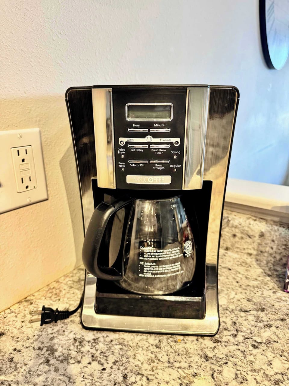 Our coffee maker