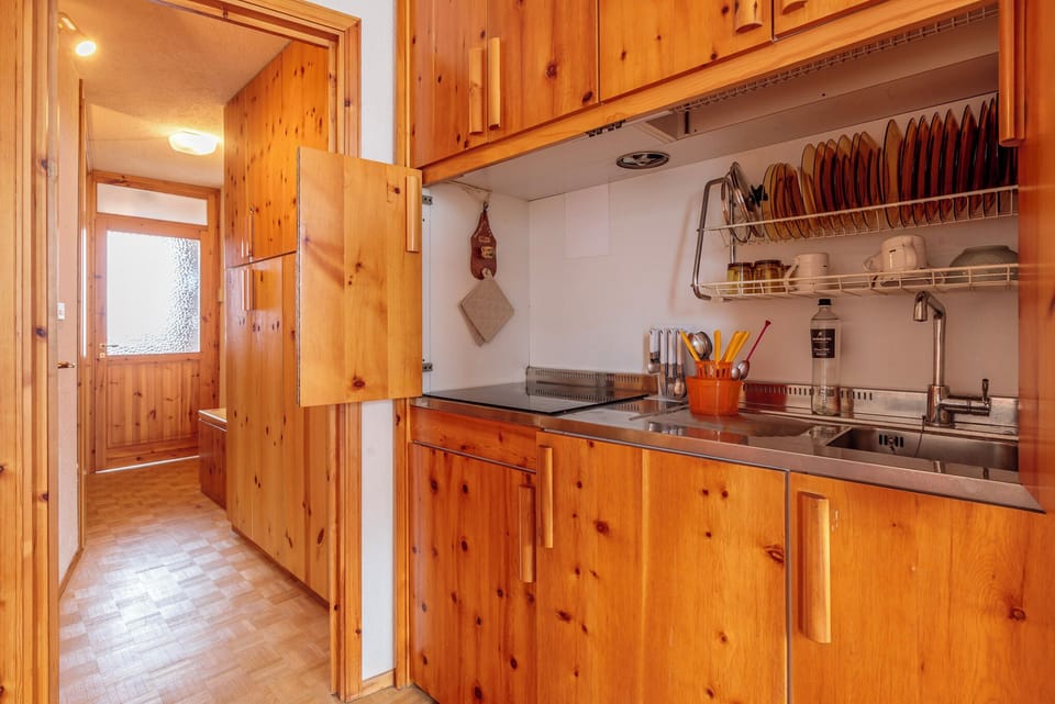 Apartment, Non Smoking, Mountain View | Private kitchen