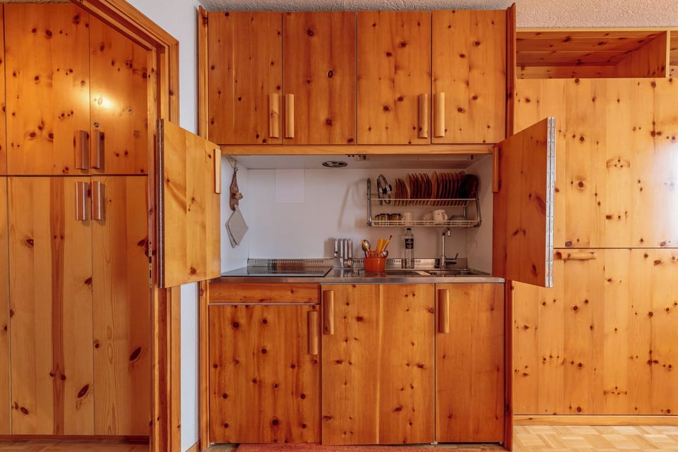 Apartment, Non Smoking, Mountain View | Private kitchen