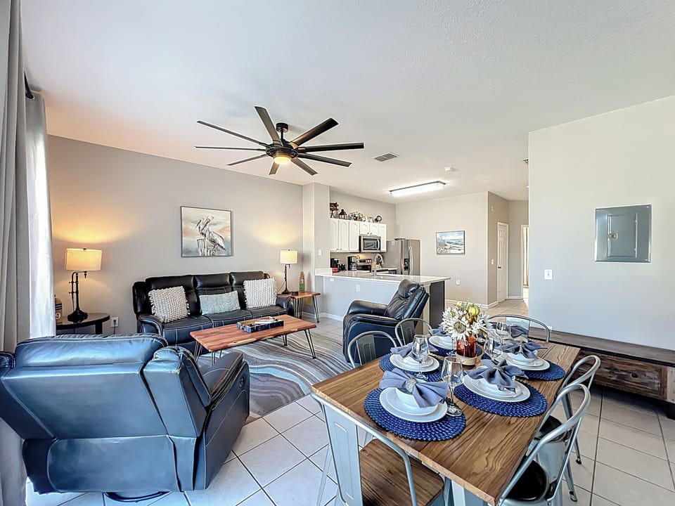 Dining and Living Area