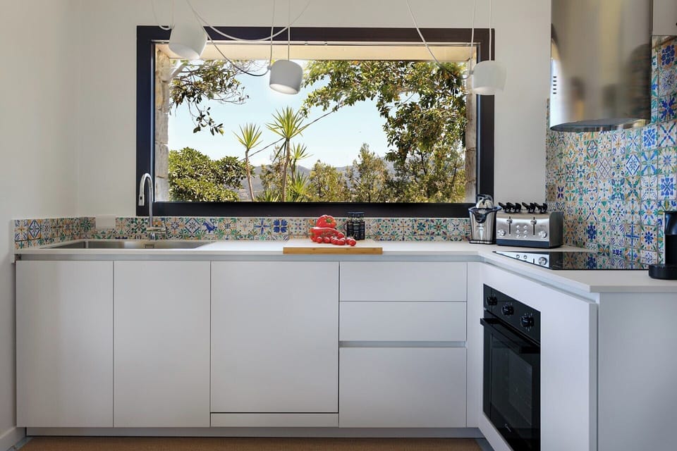 Even the kitchen comes with stunning views.