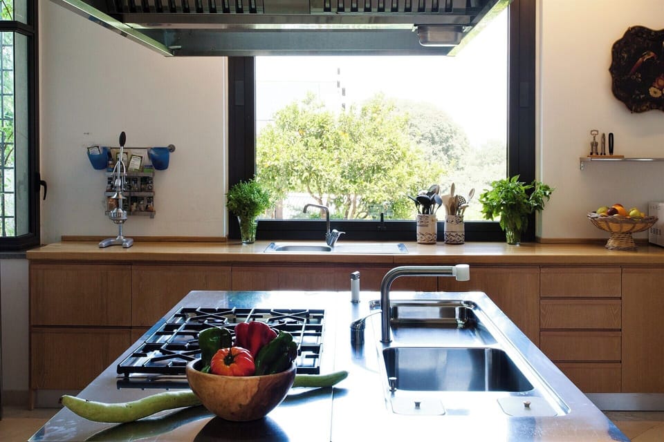 Cooking with a view! 