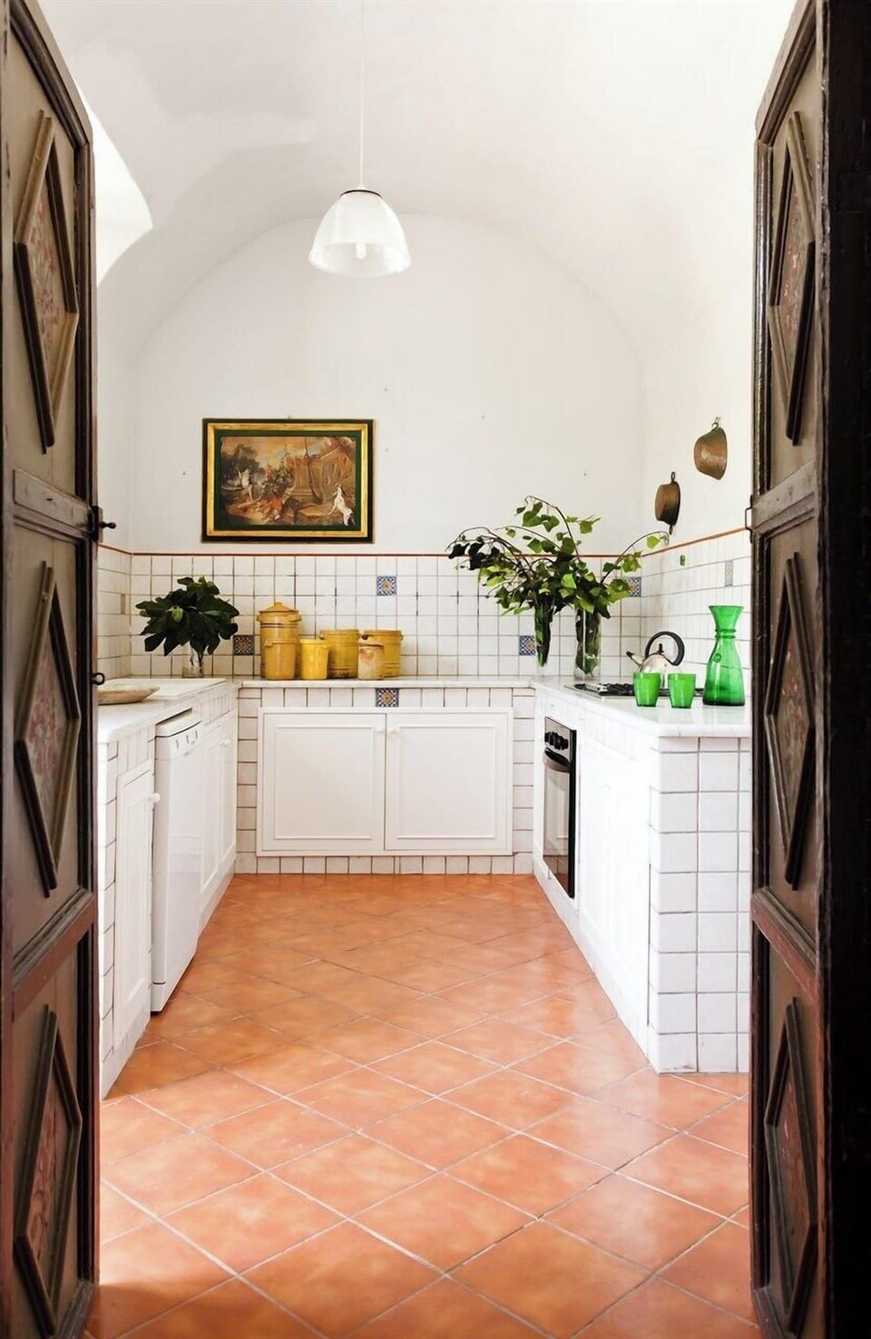 The kitchen.